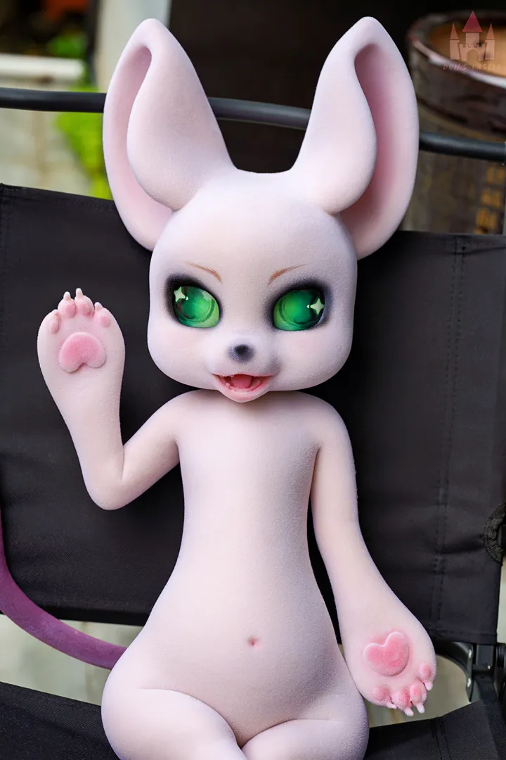 80cm (2ft7) Furry All-In-One Silicone Sex Doll Cheese Mouse with Fur